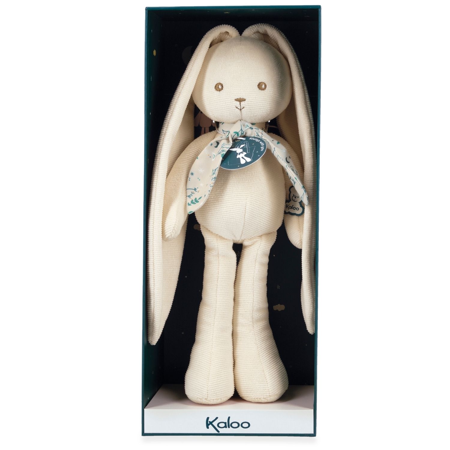 Peluche Lapinoo pantin crème (25 cm) (Kaloo) - Image 2