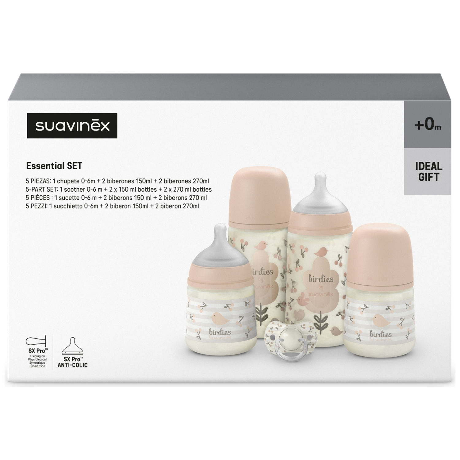 Coffret nouveau né Birdies Rose (Suavinex) - Image 5