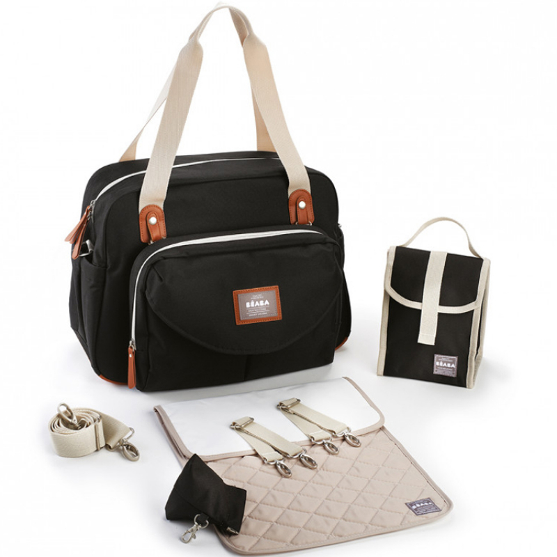 Sac à langer Genève II Smart Colors noir