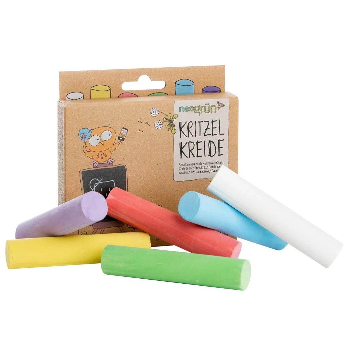 Lot de 6 craies de sol naturel et vegan (Neogrün) - Image 2