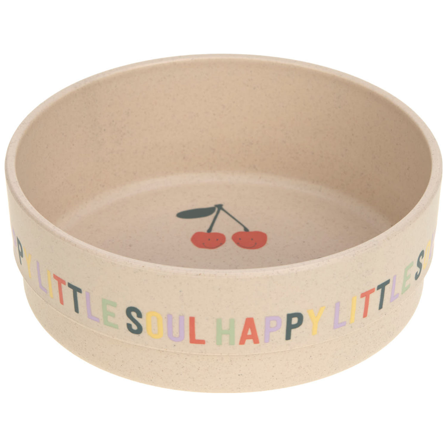 Lassig - Bol en polypropylène et cellulose Happy Fruits Cerise