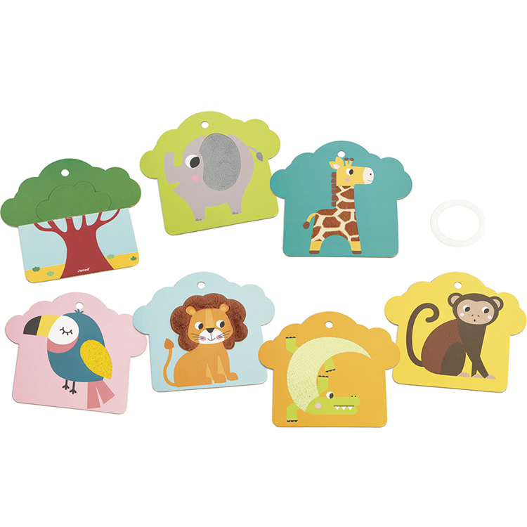 Cartes imagier tactiles La Savane (Janod) - Image 3