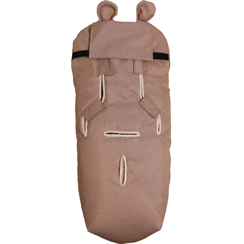 Chancelière capuche souris en laine sable (6-36 mois) (Kaiser) - Image 6