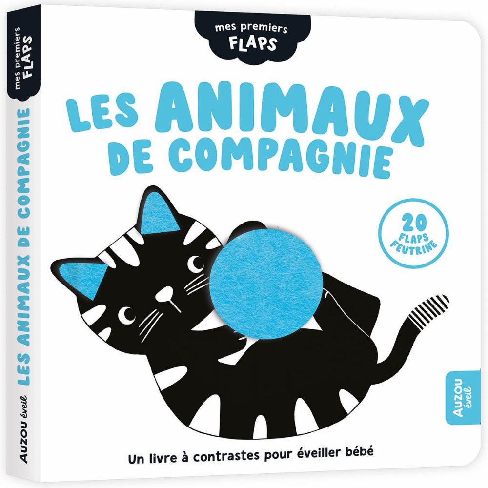 Auzou Editions - Mes premiers Flaps - Les animaux de compagnie