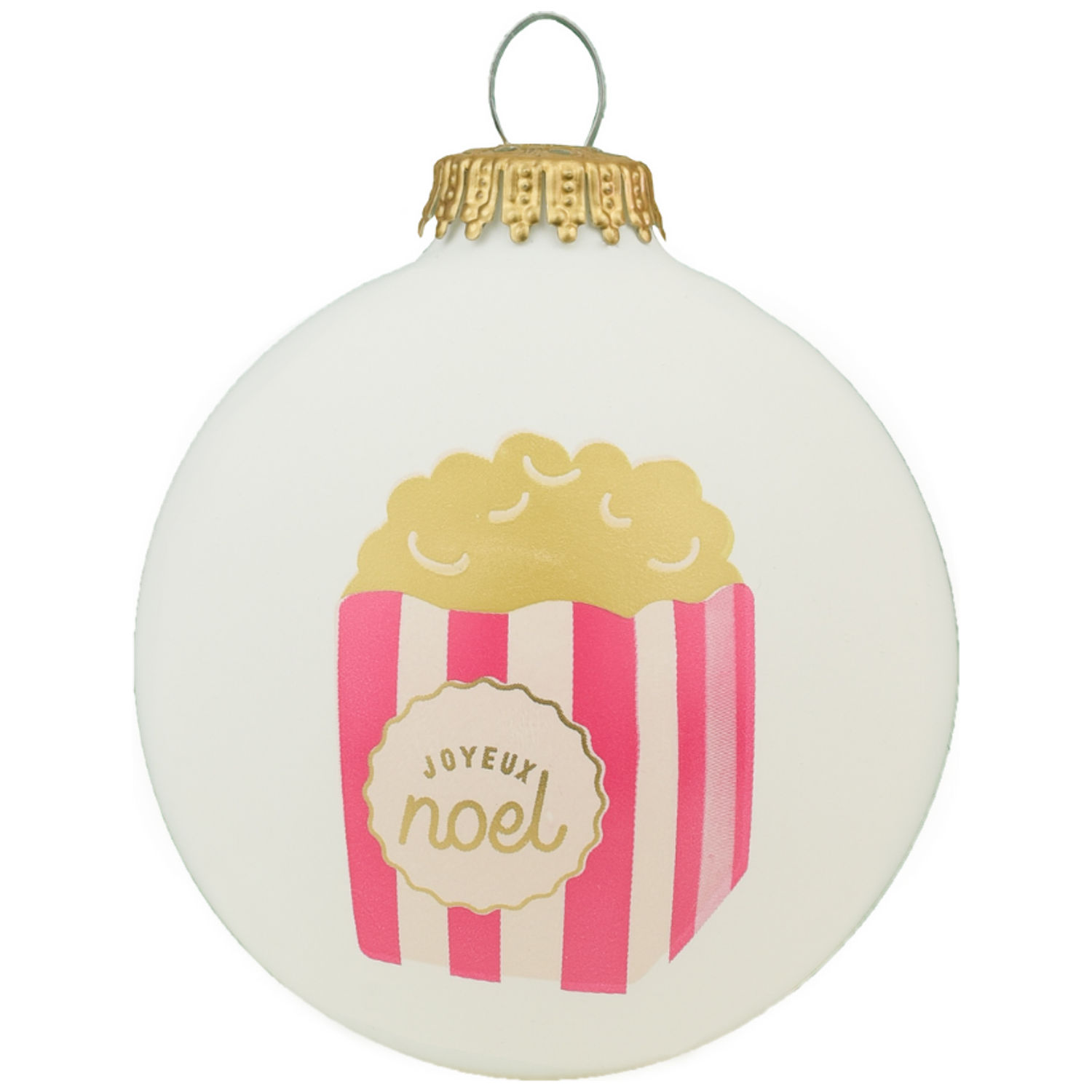 Baubels - Boule de Noël Popcorn Noël Gourmand