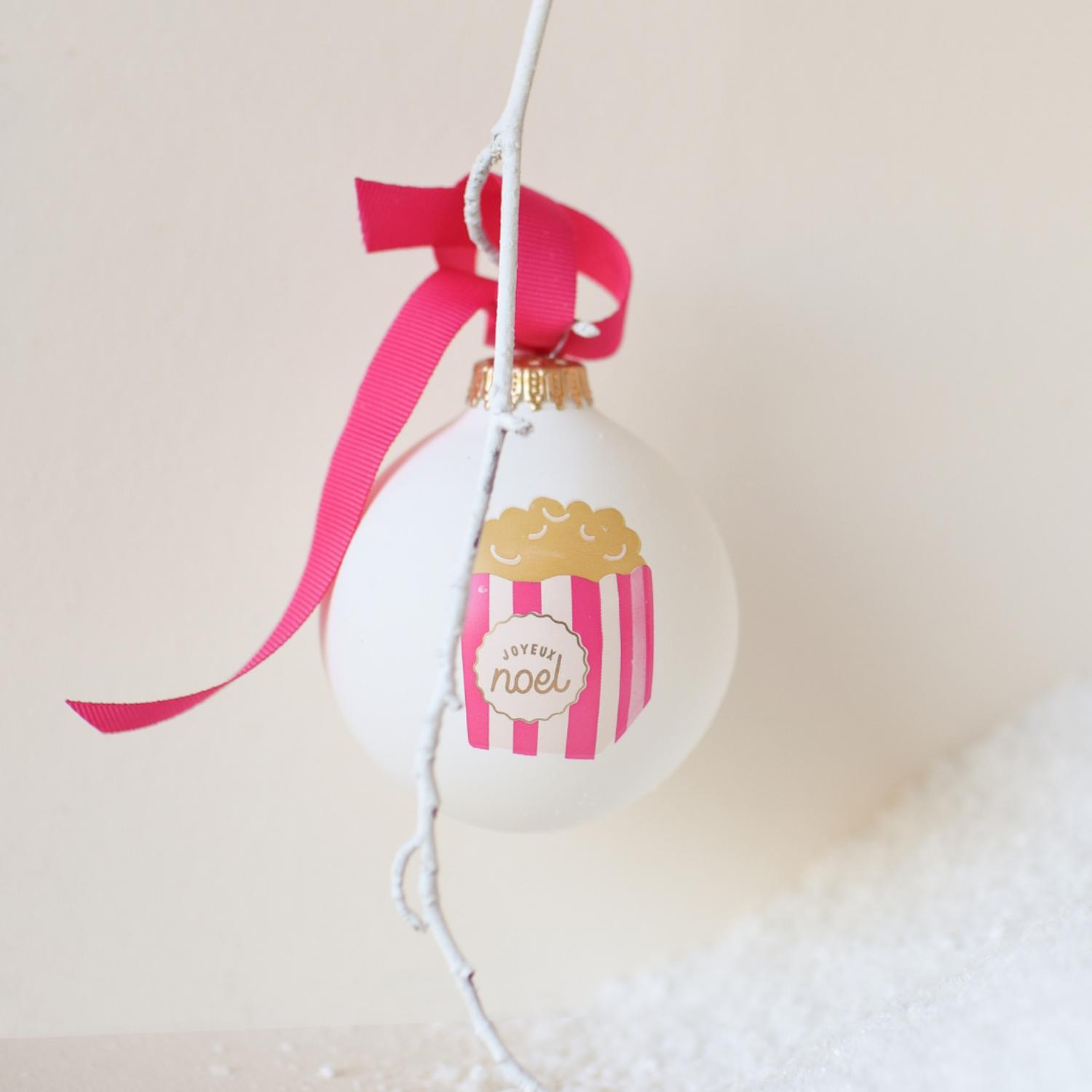 Boule de Noël Popcorn Noël Gourmand (Baubels) - Image 1
