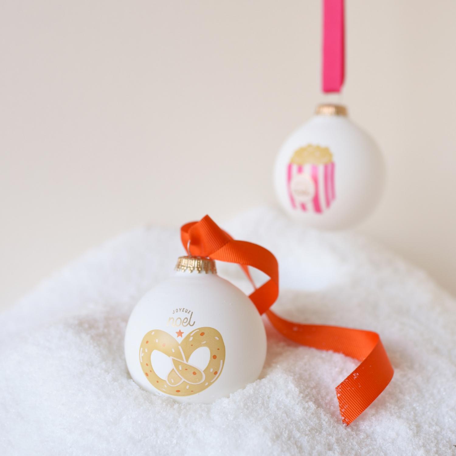 Boule de Noël Popcorn Noël Gourmand (Baubels) - Image 4