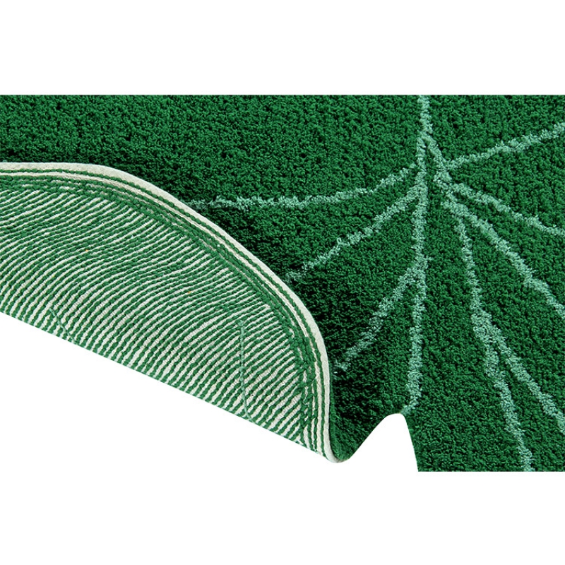 Tapis lavable Monstera Leaf vert (120 x 160 cm) (Lorena Canals) - Image 6