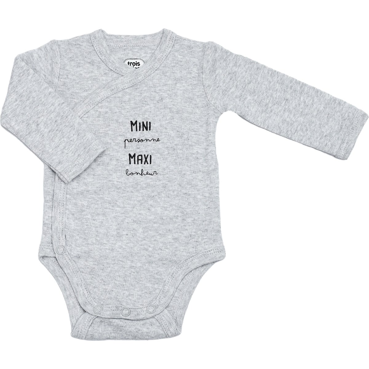 Lot de 2 bodies Mini Maxi (1 mois) (Trois Kilos Sept) - Image 3