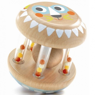 Djeco - Hochet en bois BabyShaki