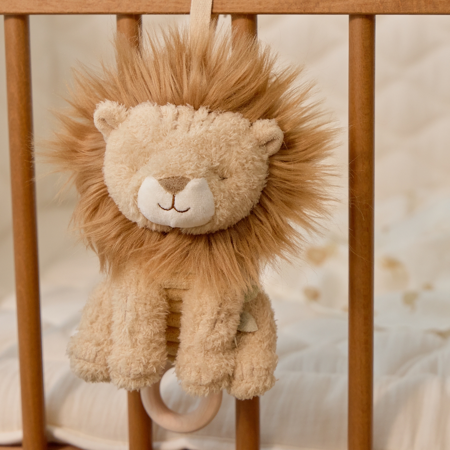 Peluche musicale à suspendre Lion Safari Friends (Little Dutch) - Image 3