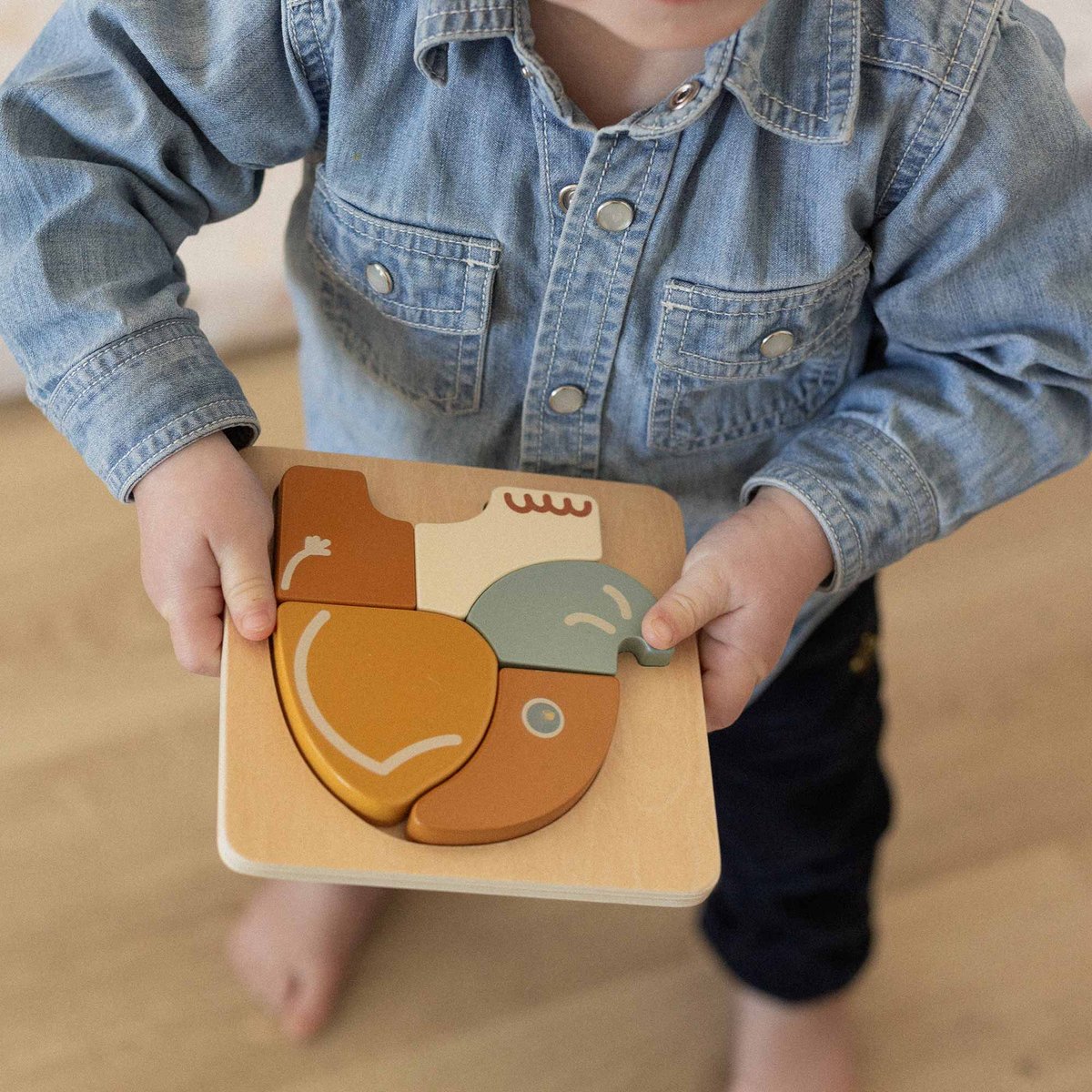 Lot de 2 puzzles bébé en bois (Trois Kilos Sept) - Image 4