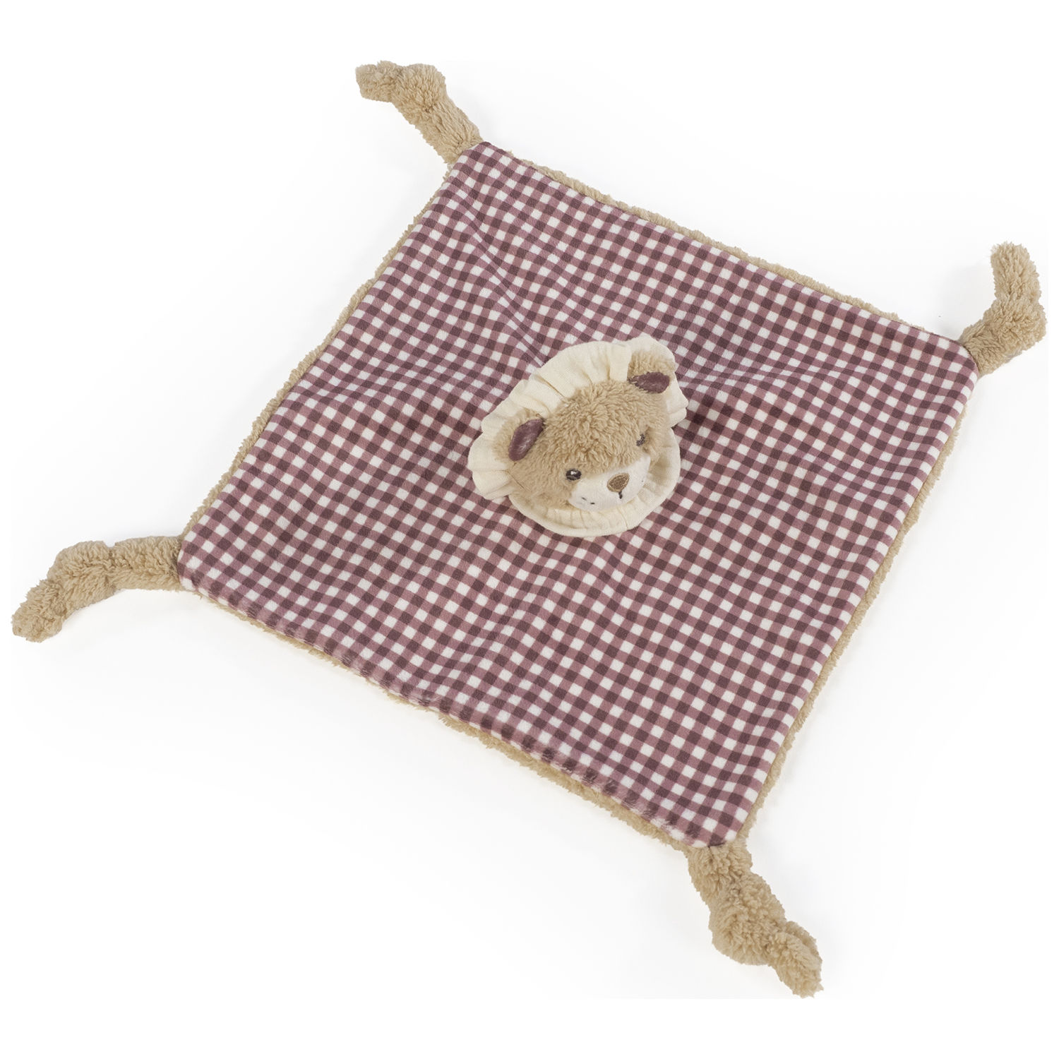 Doudou Lion Gala Cerise (25 cm) (Walking Mum) - Image 1