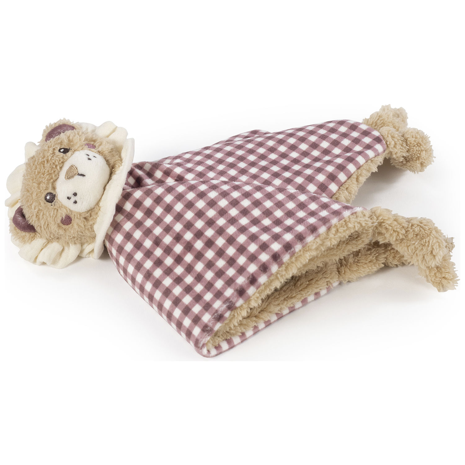 Doudou Lion Gala Cerise (25 cm) (Walking Mum) - Image 2