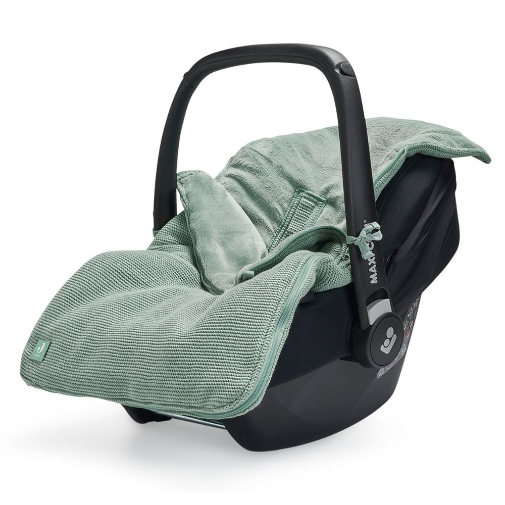 Jollein - Nid d'ange passe sangle Basic knit forest green (82 cm)