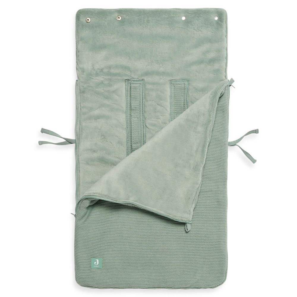 Nid d'ange passe sangle Basic knit forest green (82 cm) (Jollein) - Image 3