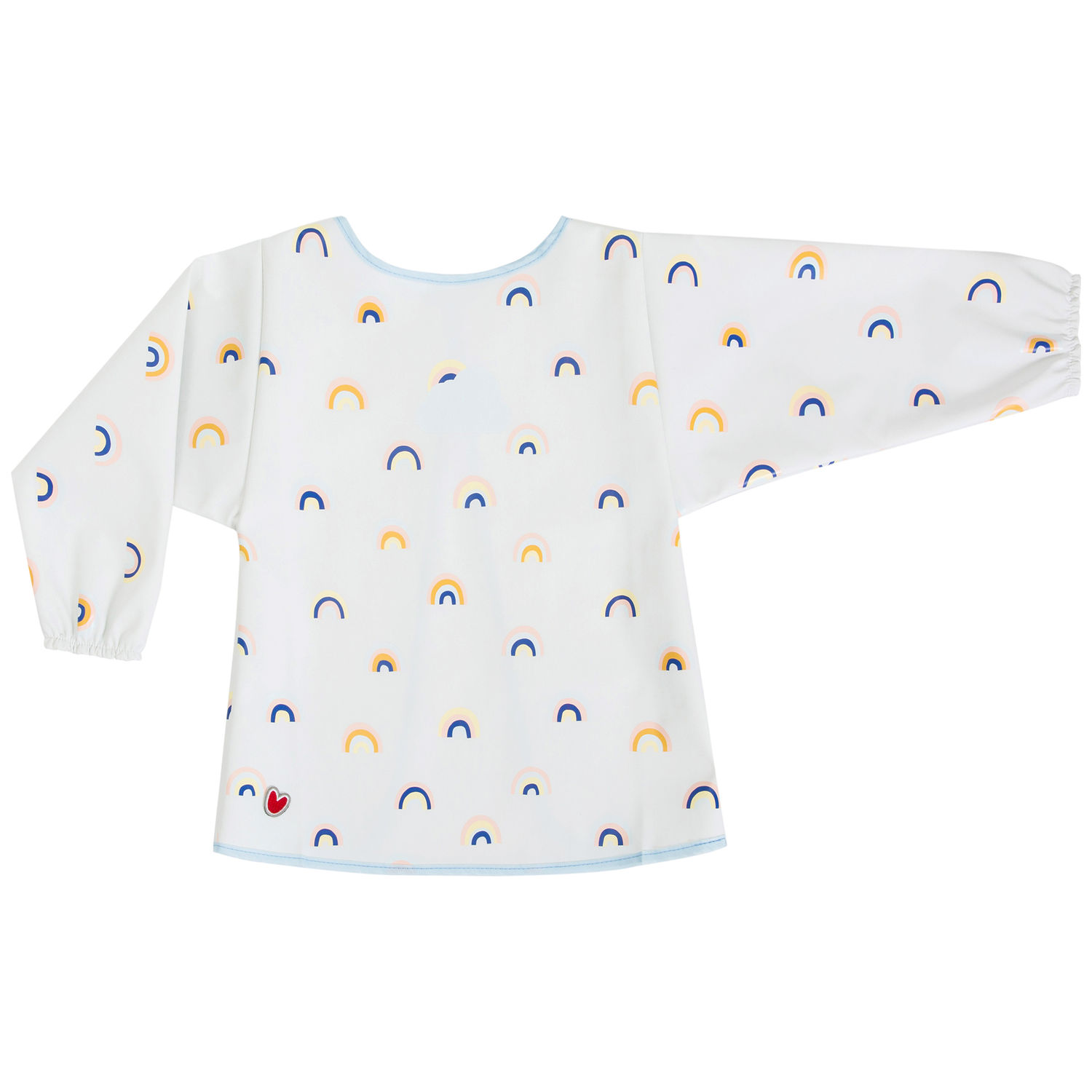 Baby to Love - Bavoir manches longues imperméable Rainbow