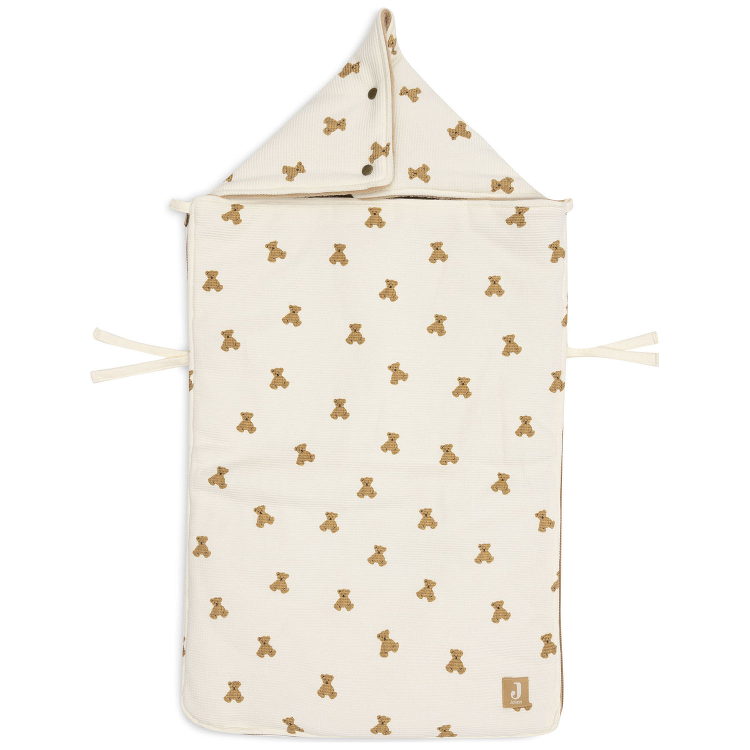 Nid d'ange passe sangle Mini Teddy Bear (groupe 0+) (Jollein) - Image 3