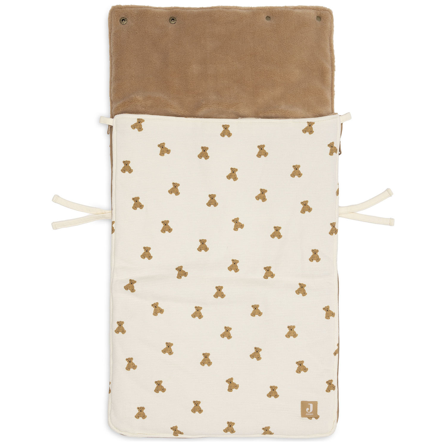 Nid d'ange passe sangle Mini Teddy Bear (groupe 0+) (Jollein) - Image 4
