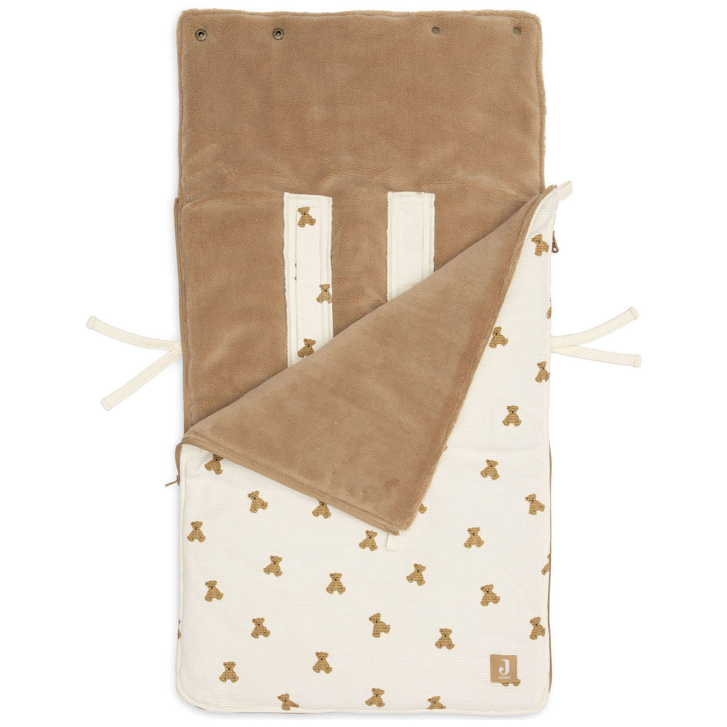 Nid d'ange passe sangle Mini Teddy Bear (groupe 0+) (Jollein) - Image 5