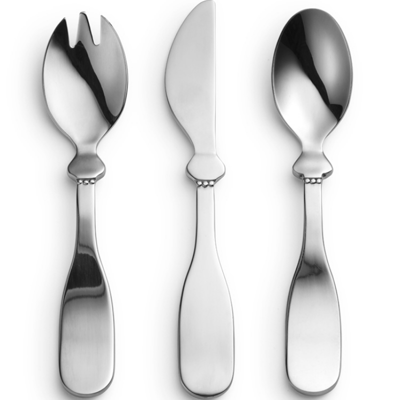 Coffret couverts Silver en inox (3 pièces) (Elodie Details) - Image 1