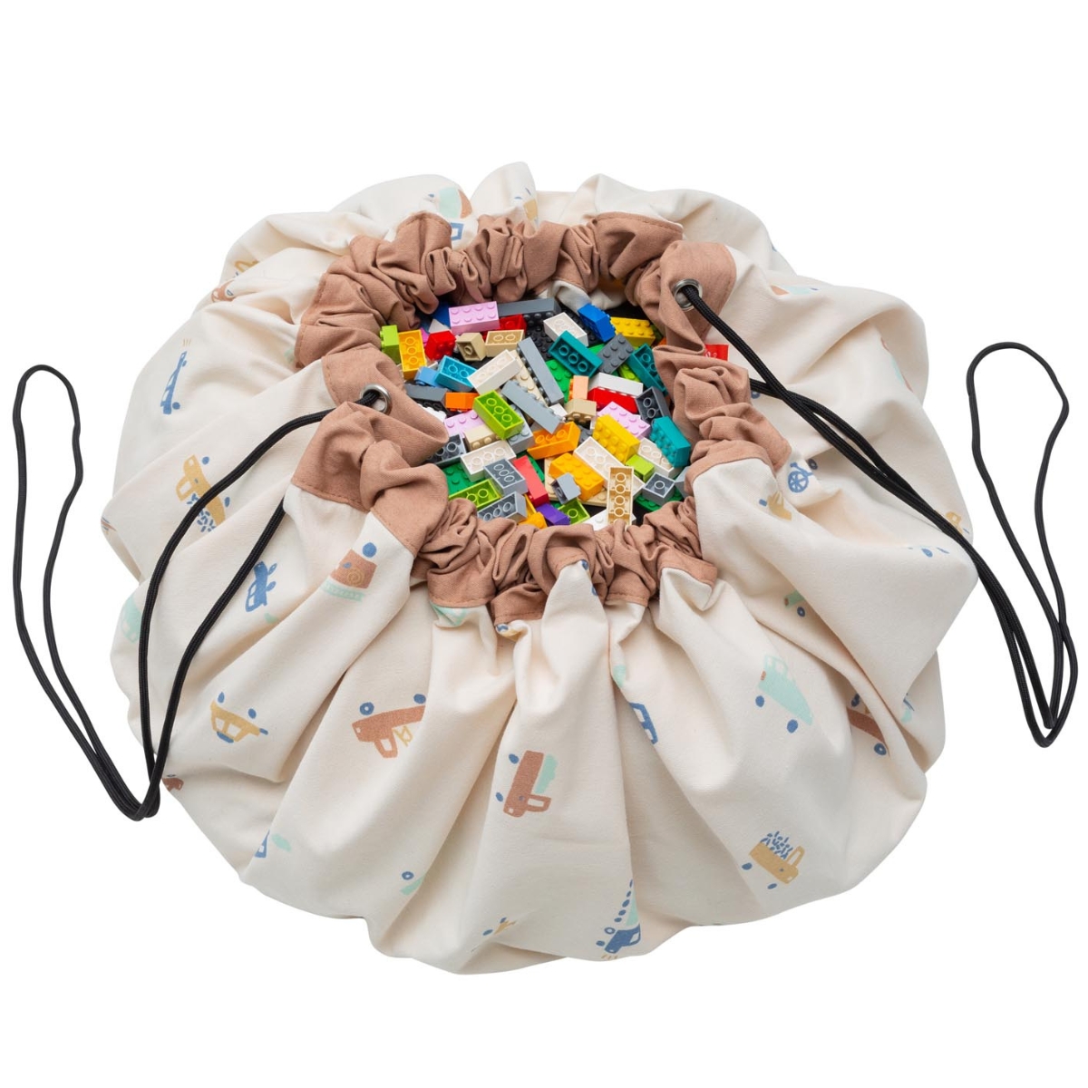 Sac à jouets 2 en 1 Noomad Original Big Cars (Play & Go) - Image 6