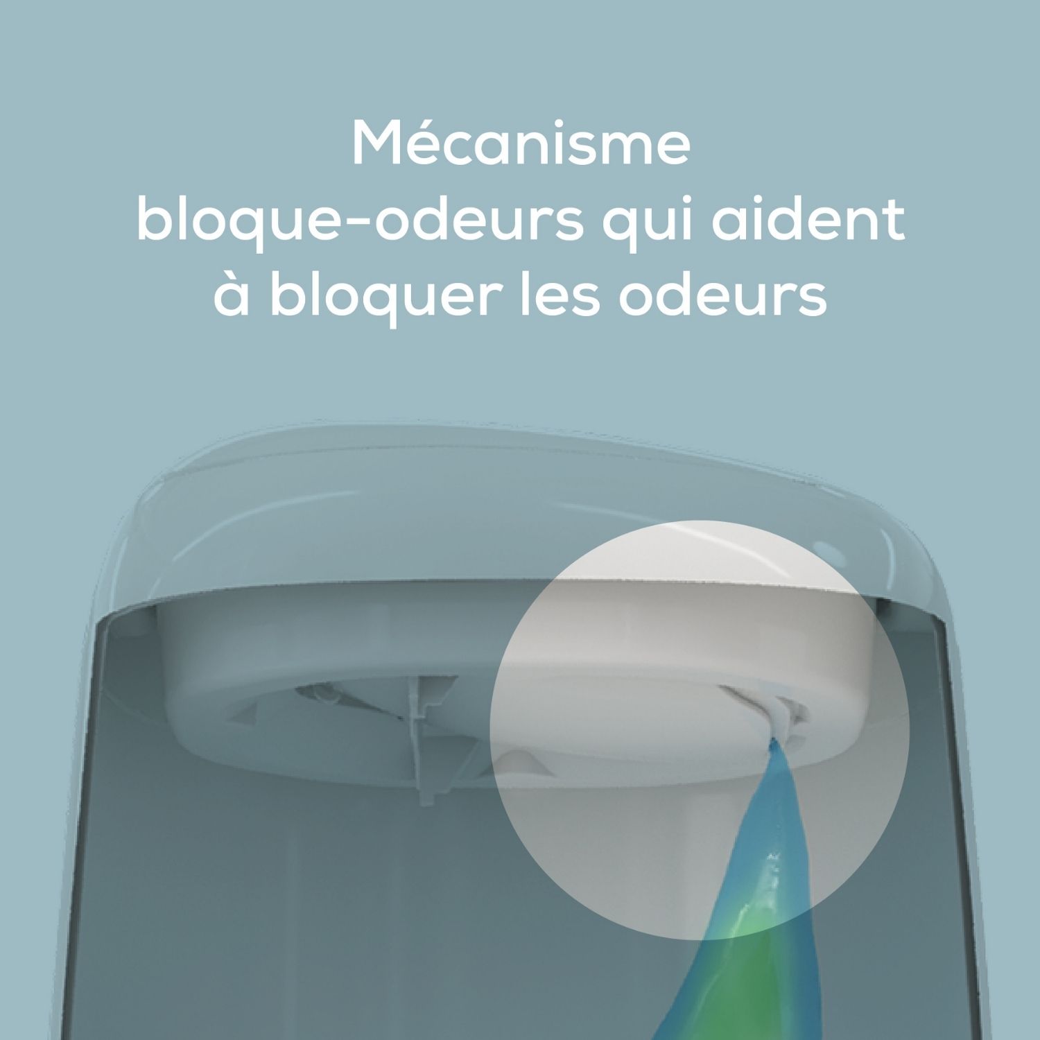 Poubelle à couches Classic XL avec 1 recharge (Angelcare) - Image 3