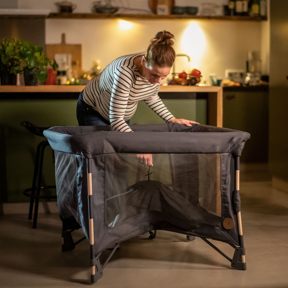Lit de voyage 3 en 1 Swift Graphite Eco (Maxi-Cosi) - Image 5