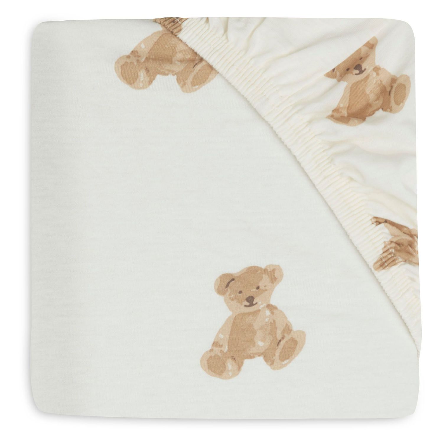 Drap housse de berceau ours Teddy Bear (40 x 80 cm) (Jollein) - Image 1