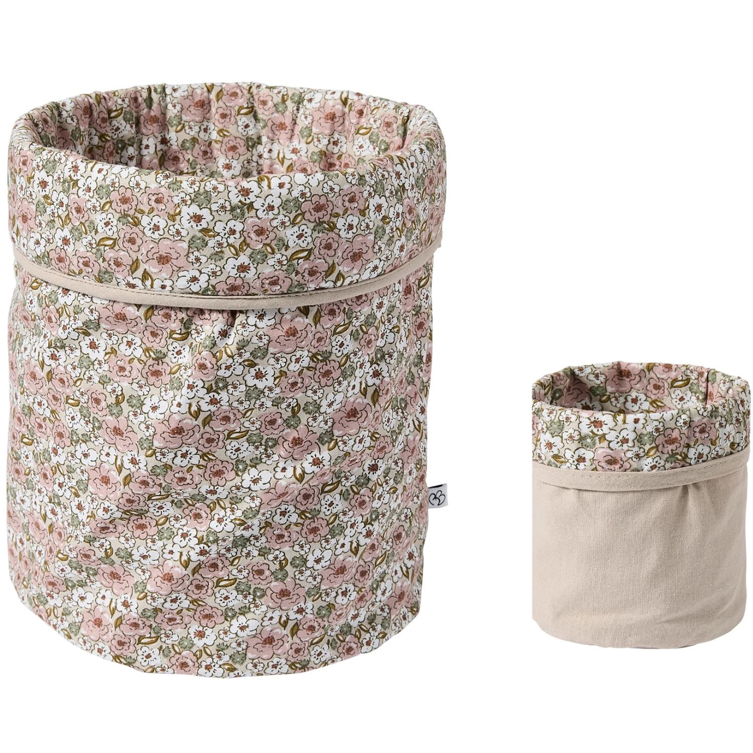 Bb&Co - Lot de 2 paniers de toilette Afternoon Tea