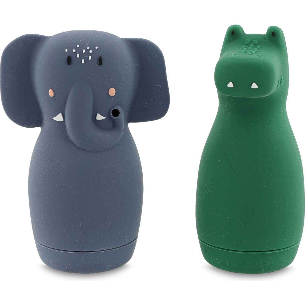 Trixie - Jouets de bain aspergeur Mrs. Eléphant & Mr. Crocodile (2 pièces)
