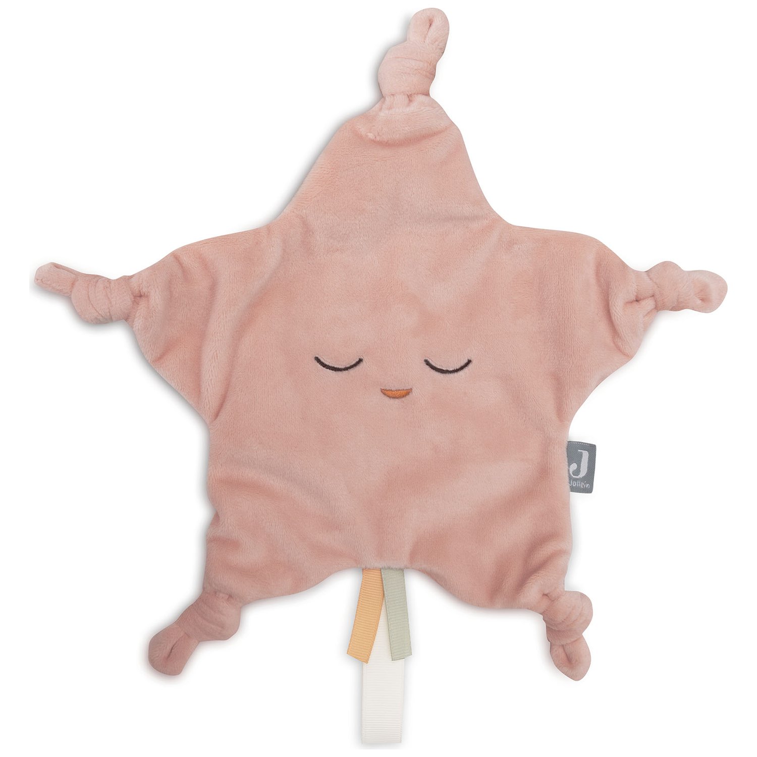 Jollein - Doudou attache sucette Star Wild Rose