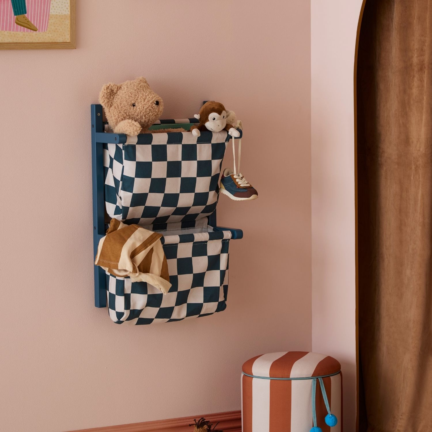 Rangement mural Carreaux Bleu (Kid's Concept) - Image 2