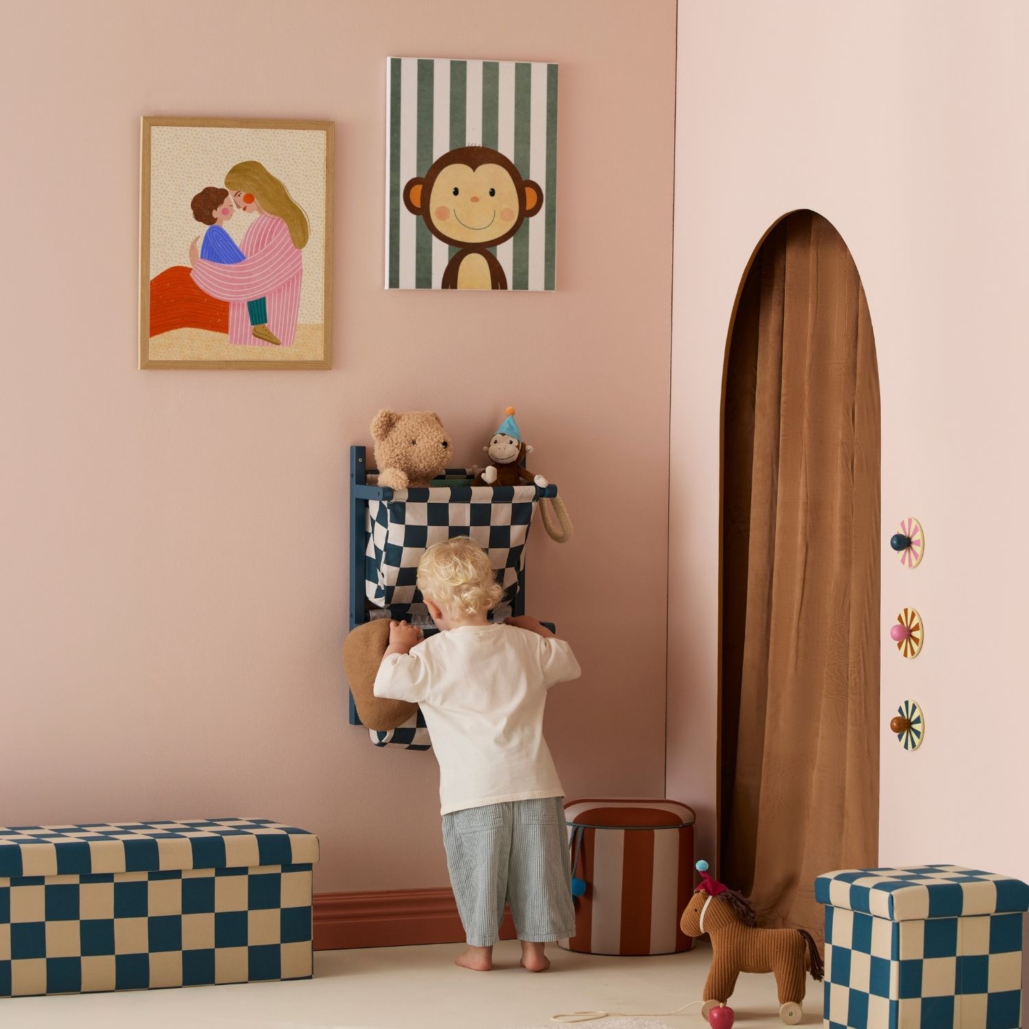 Rangement mural Carreaux Bleu (Kid's Concept) - Image 3