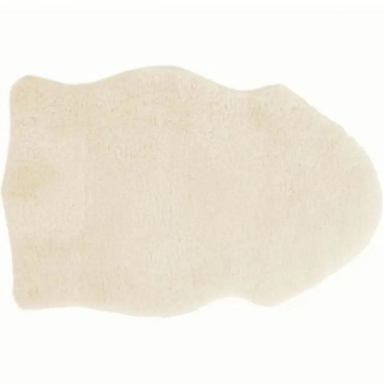 Peau d'agneau Mimosa écrue (80-90 cm)