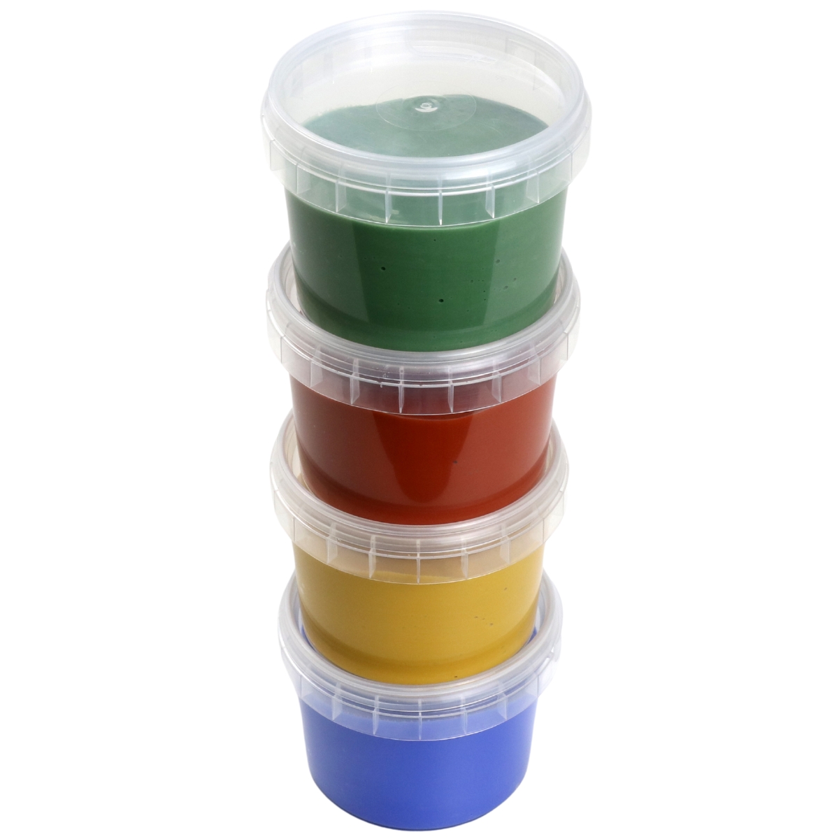 Coffret Aki peinture aux doigts naturelle et vegan (assort. 4 pots) (Neogrün) - Image 7