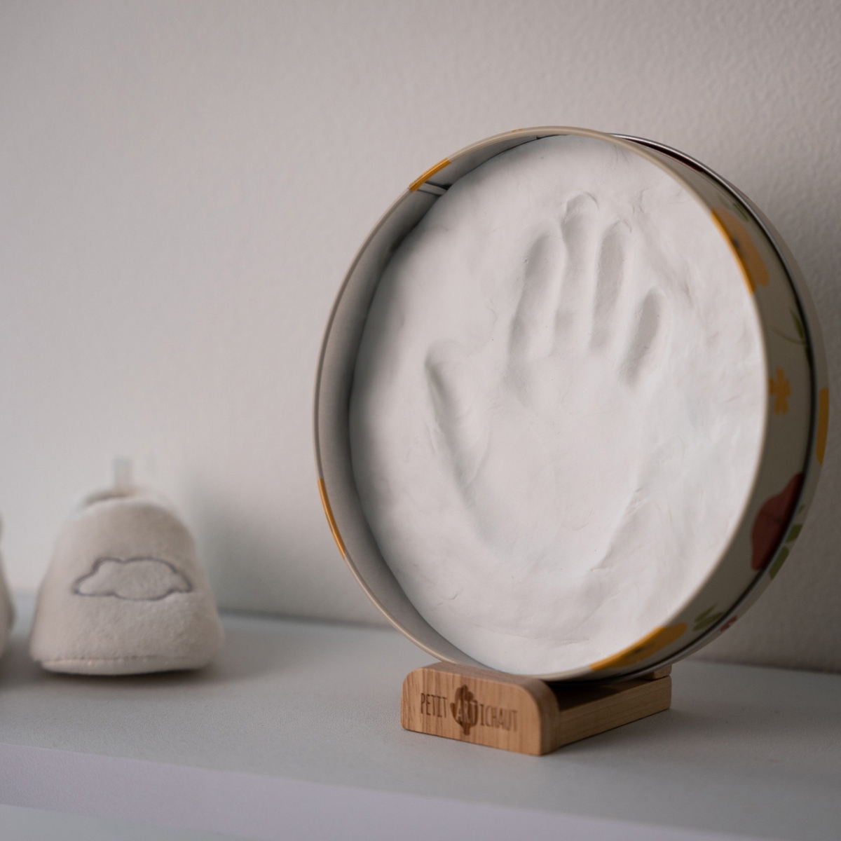 Boîte à empreintes Baby box ronde Little Prairie (Petit Artichaut) - Image 2