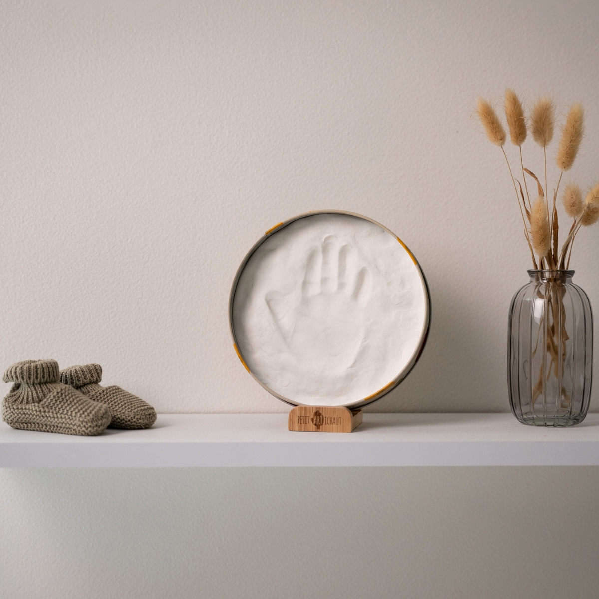 Boîte à empreintes Baby box ronde Little Prairie (Petit Artichaut) - Image 3