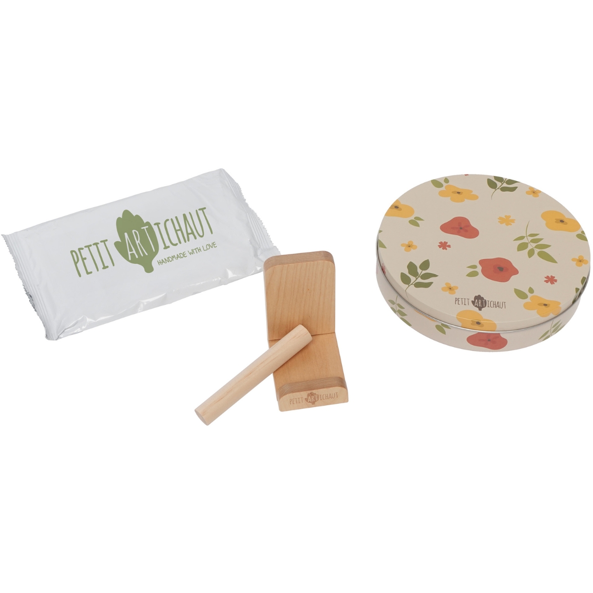 Boîte à empreintes Baby box ronde Little Prairie (Petit Artichaut) - Image 5