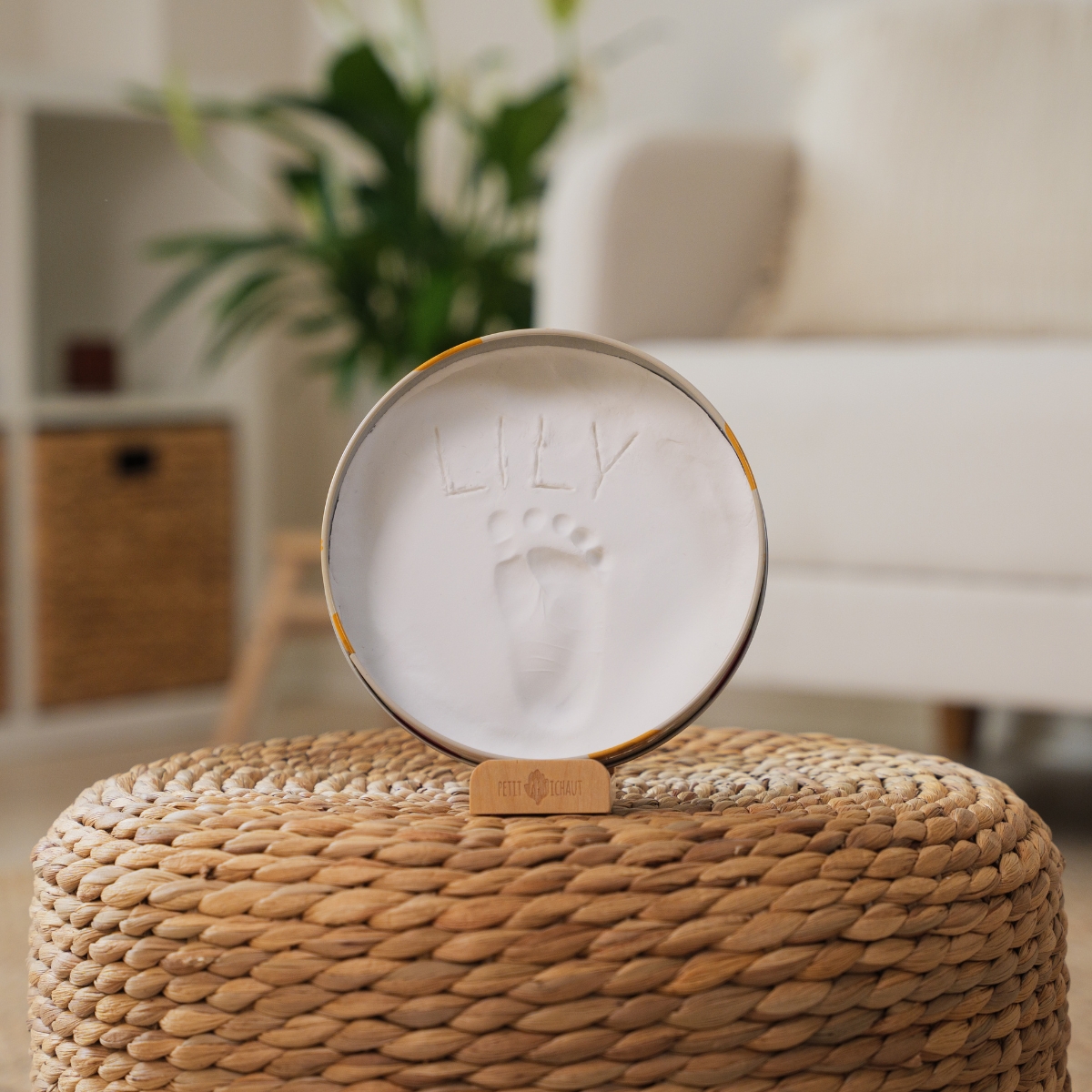 Boîte à empreintes Baby box ronde Little Prairie (Petit Artichaut) - Image 6
