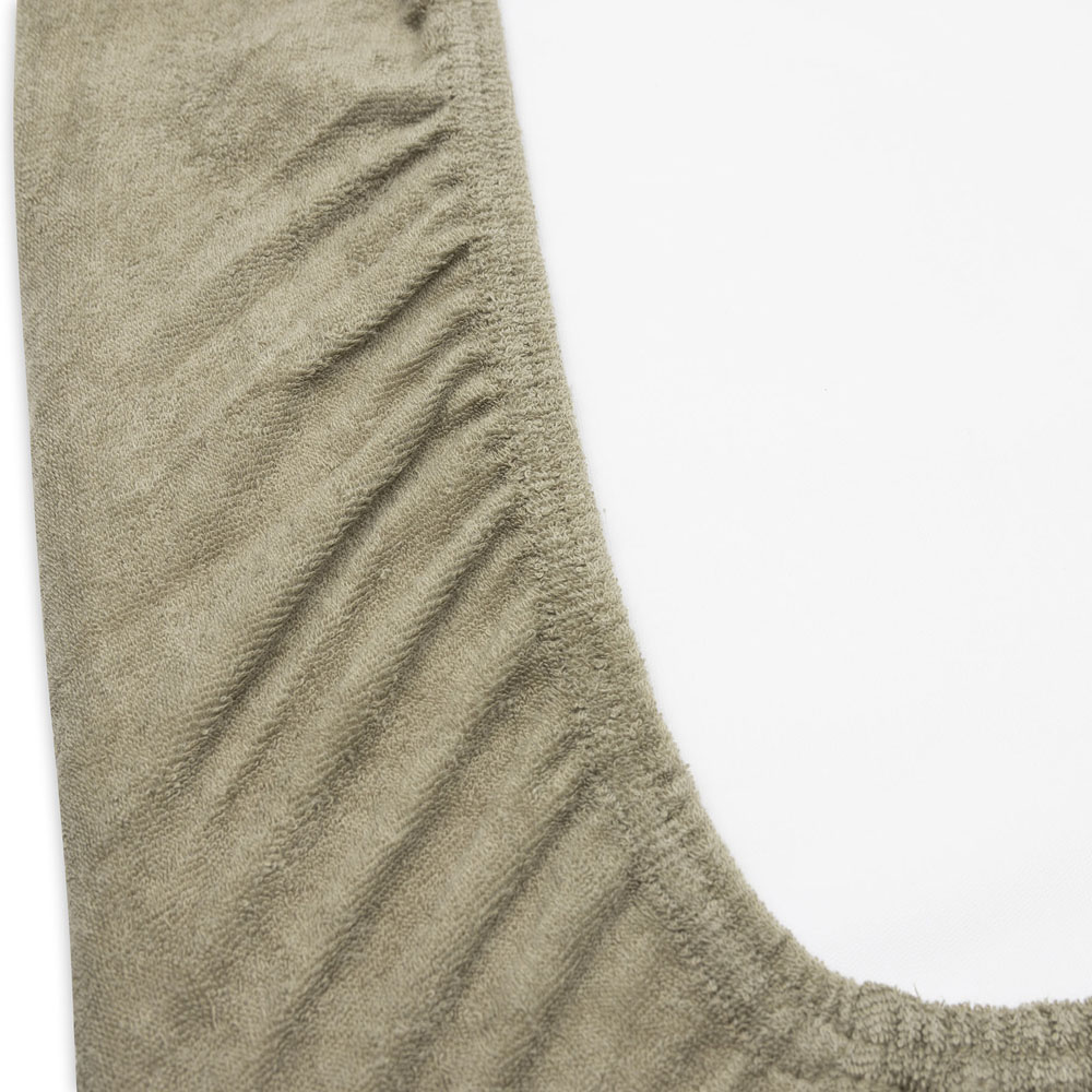 Housse matelas à langer en éponge Olive Green (50 x 70 cm) (Jollein) - Image 7