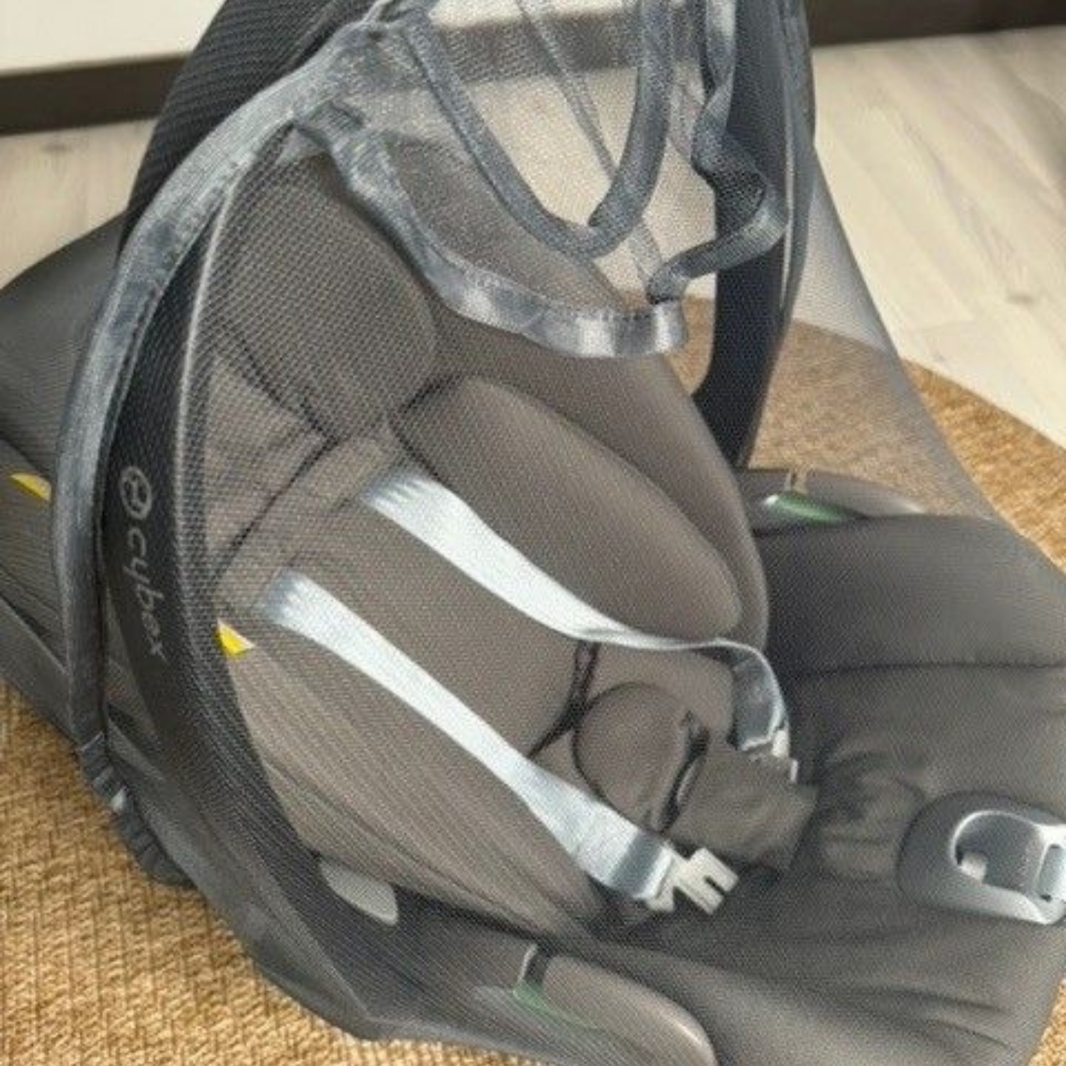 Moustiquaire pour siège-auto bébé MOSKITO LUXE dark grey (Kaiser) - Image 4