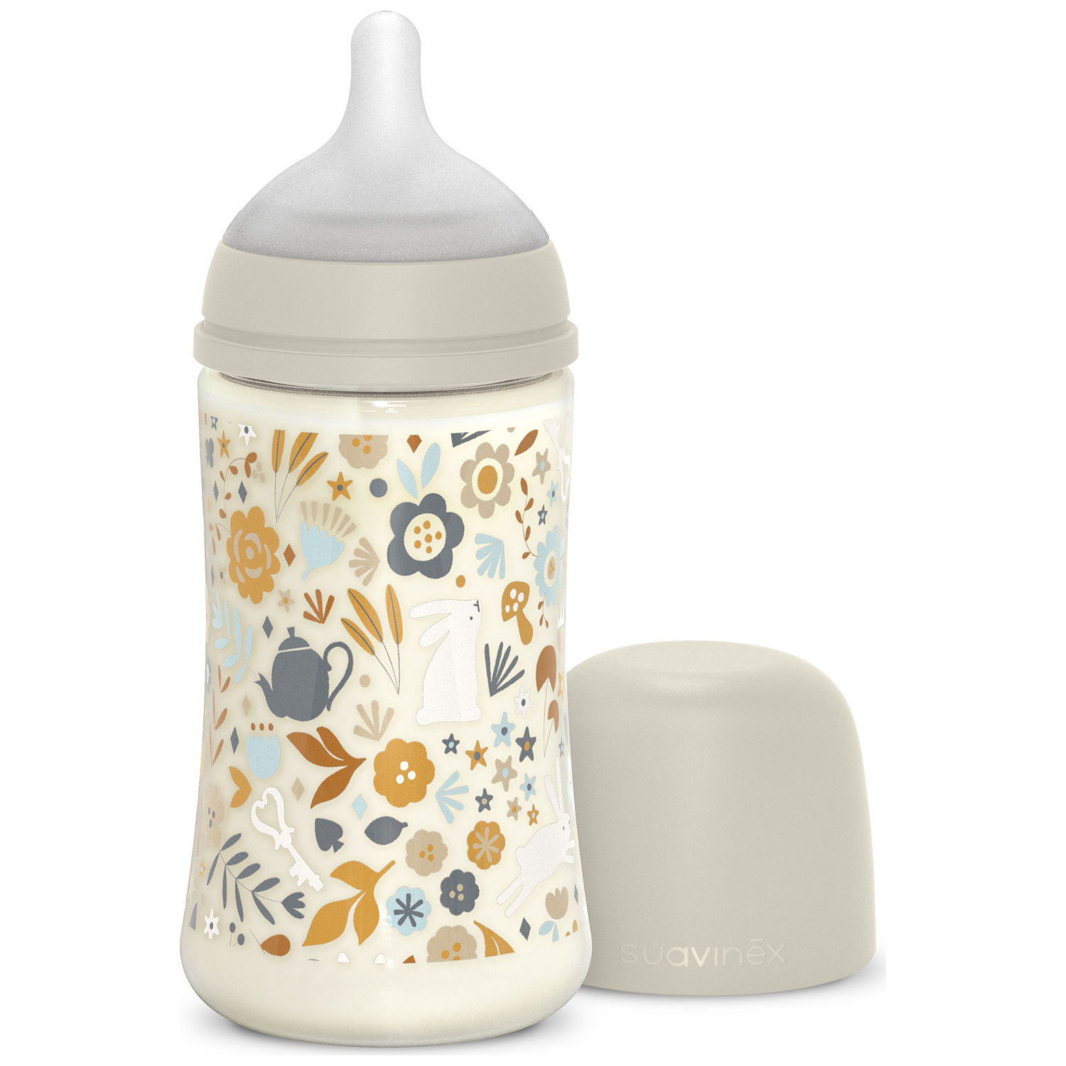 Biberon tétine SXPro M Wonderland Beige (270Ml) (Suavinex) - Image 6