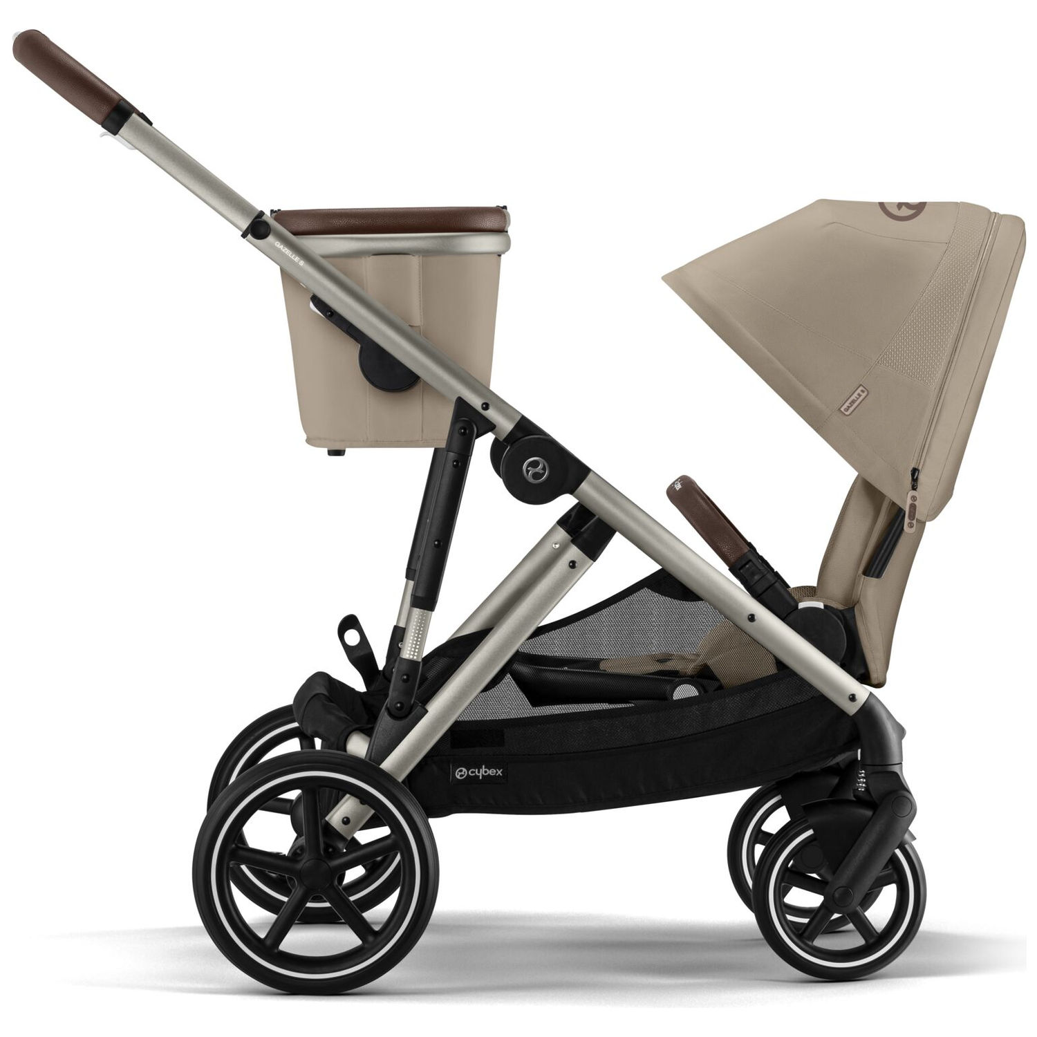 Poussette citadine Gazelle S Almond Beige (Cybex) - Image 6