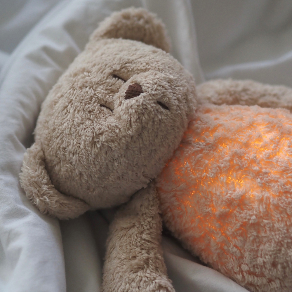 Peluche veilleuse Ours sable 2.0 (Moonie) - Image 4