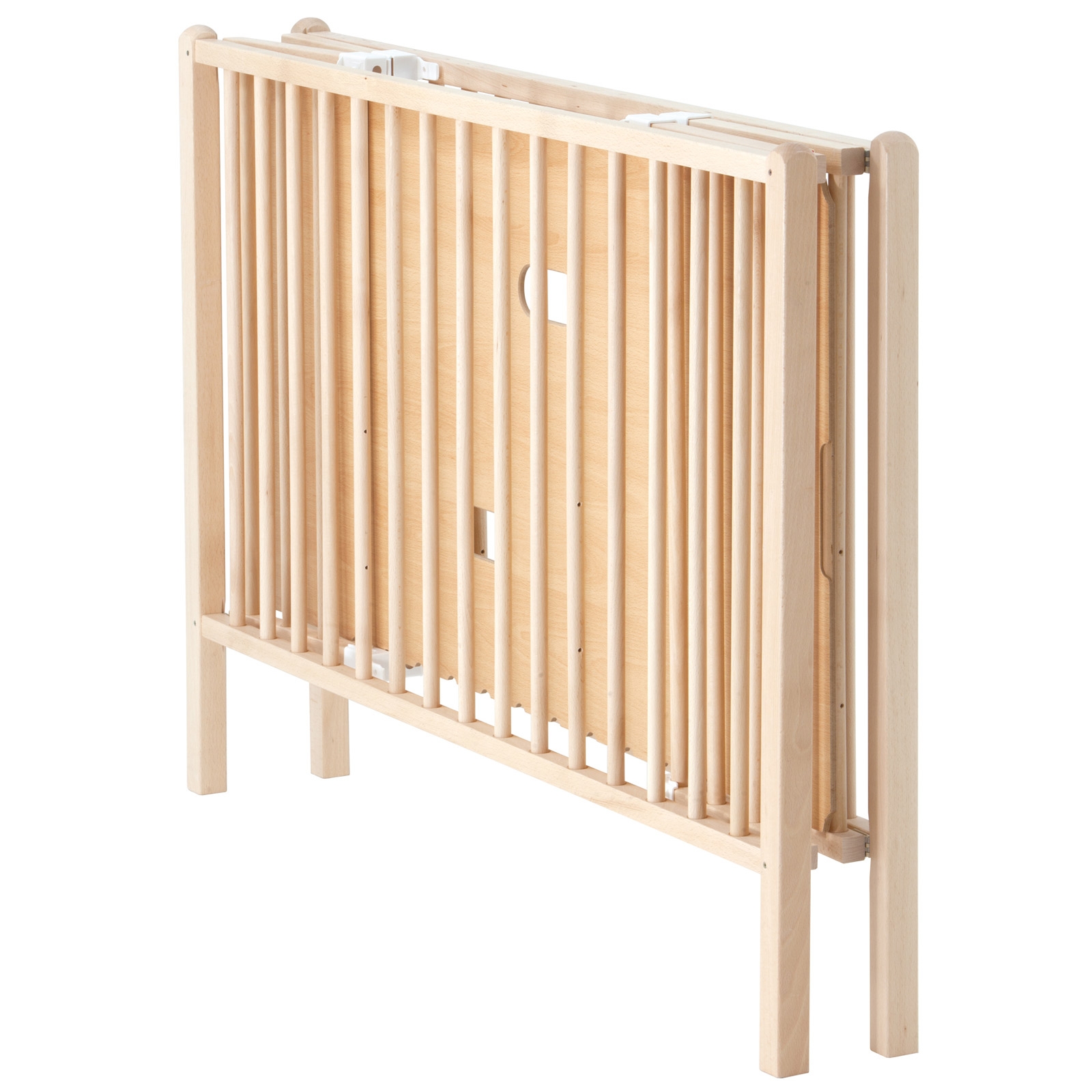 Lit pliable à barreaux Roméo naturel (120 X 60 cm) (Combelle) - Image 4