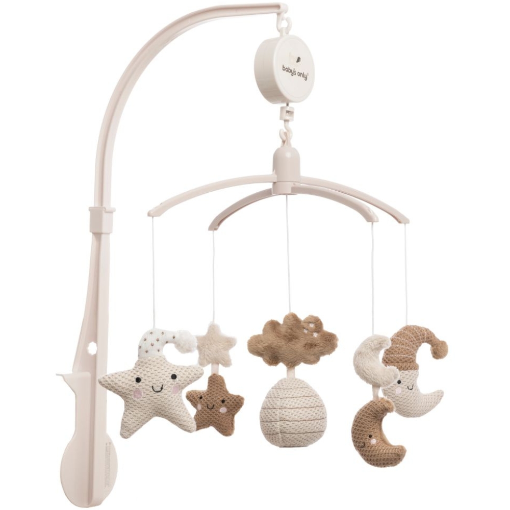 Baby's Only - Mobile musical Heaven clay-warm linen