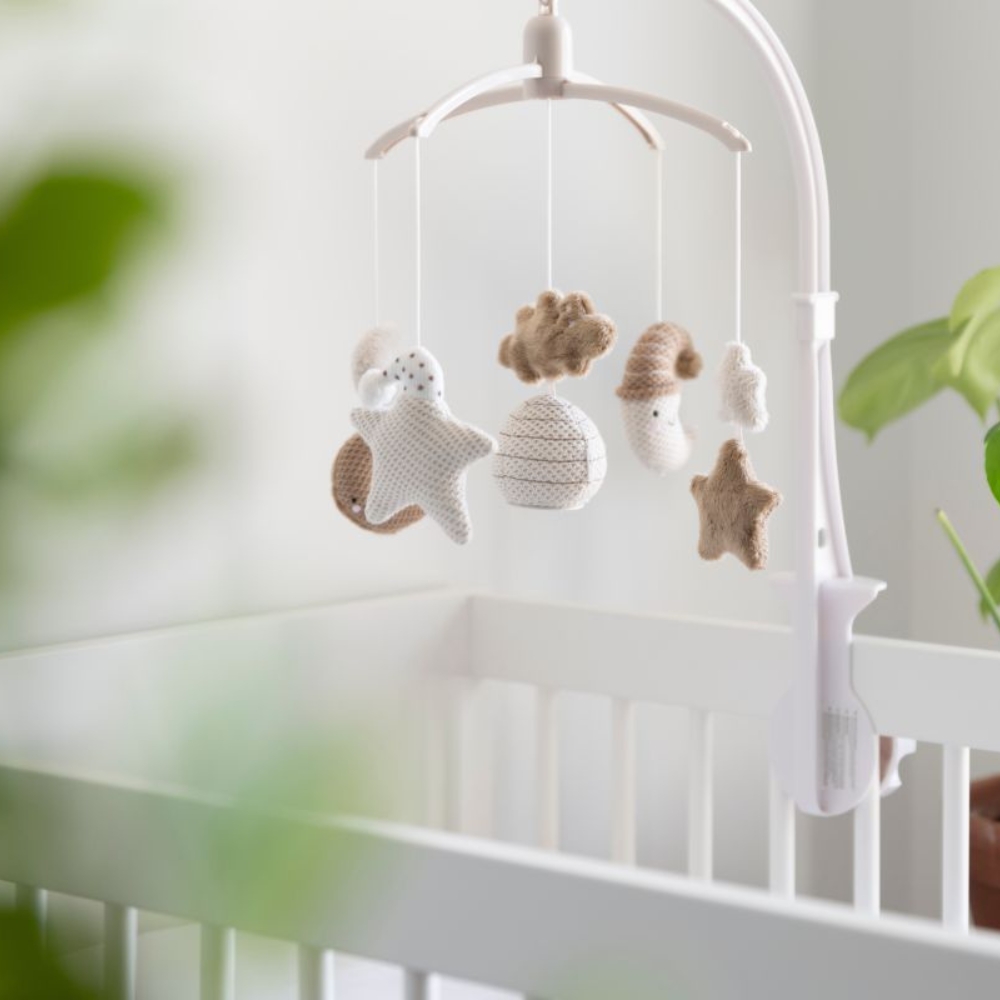 Mobile musical Heaven clay-warm linen (Baby's Only) - Image 3