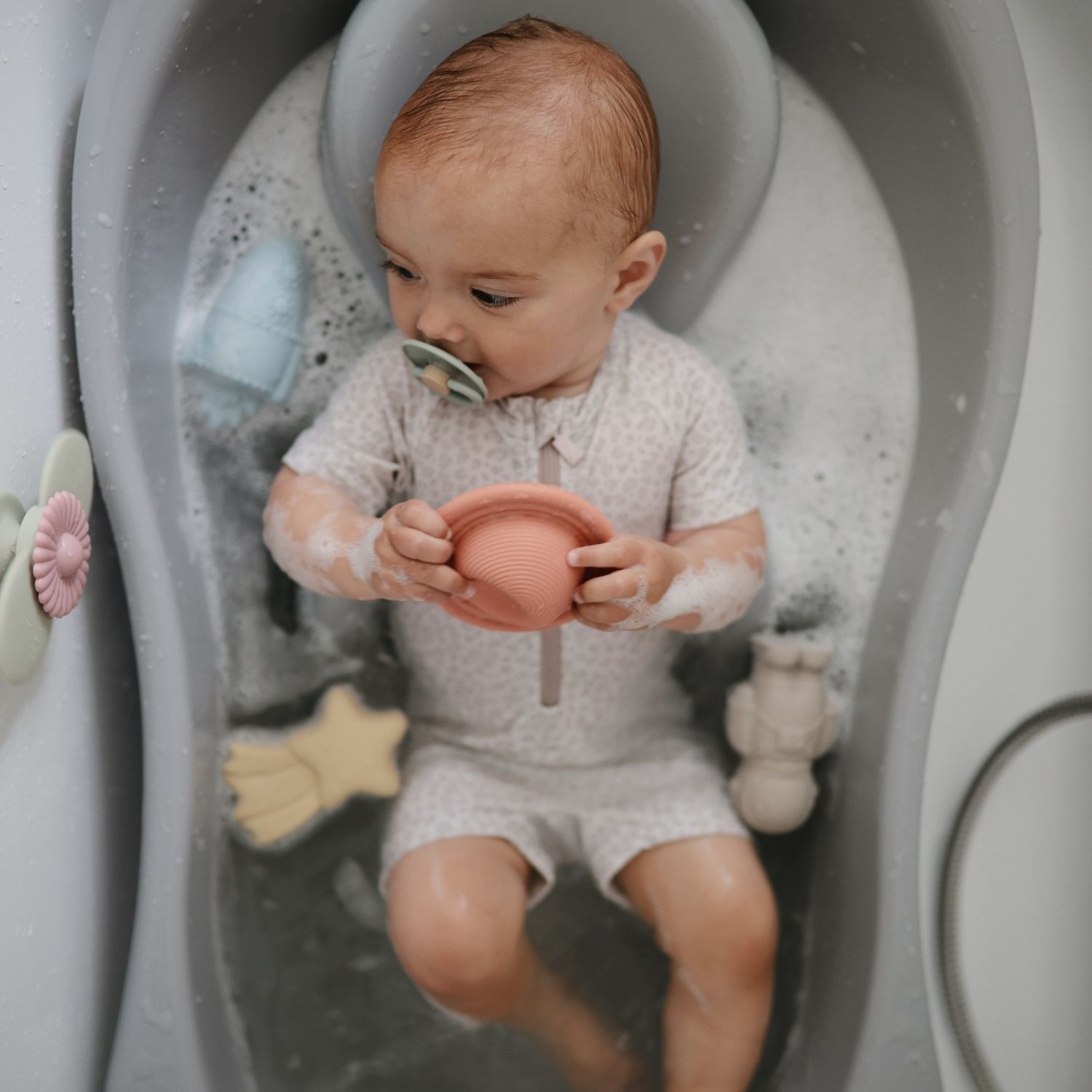 Lot de 4 jouets de bain Space (Mushie) - Image 2