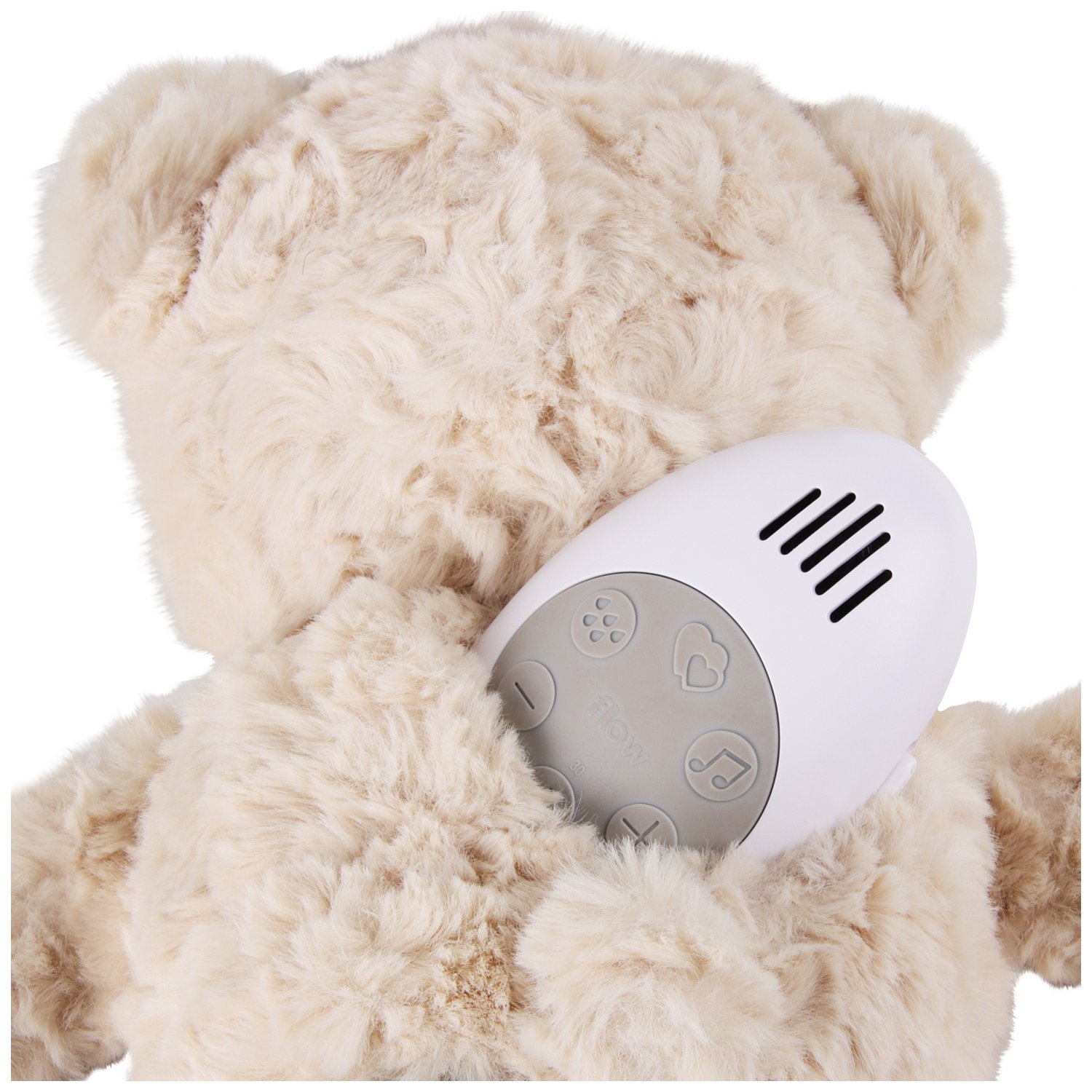 Peluche bruit blanc rechargeable Lou ours beige (FLOW) - Image 7